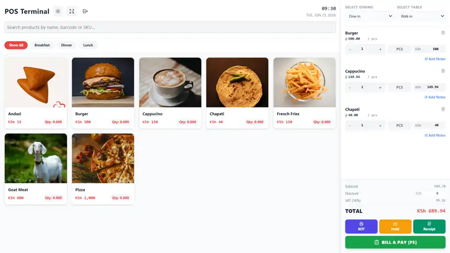 Smart Recommendations Interface
